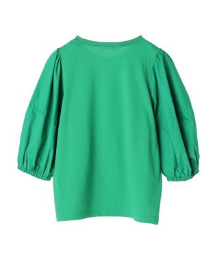 Green Parks 布帛ドッキングランタンスリーブカットプルオーバー Off White