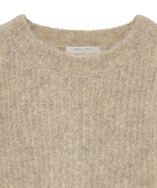 Green Parks ブークレＭＩＸニットチュニック Ivory