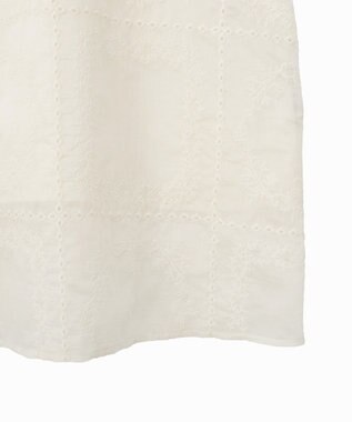 AMERICAN HOLIC シアー刺繍キャミワンピース（ペチコート付き） Ivory
