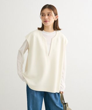 Green Parks ＳＥＴ２点　ダンボールベスト＋インナー Ecru