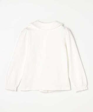 ANY KIDS 丸襟 カットソーブラウス ホワイト
