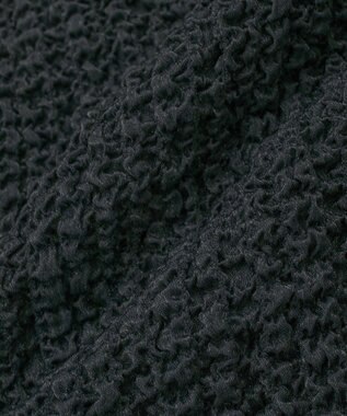 CRAFT STANDARD BOUTIQUE シャーリングジャガードスカート Black