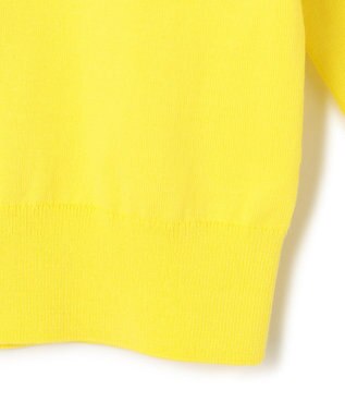 23区 【Oggi6月号掲載/洗える】プレミアムビオコットン カーディガン イエロー系