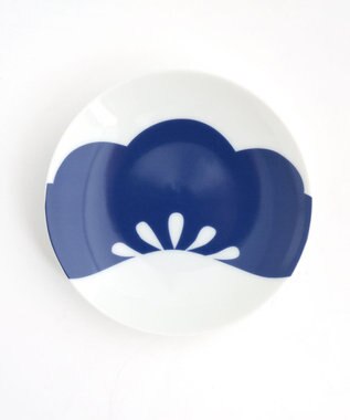 たち吉 【たち吉】藍吉祥皿〈５枚〉美濃焼 ホワイト×ブルー