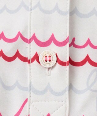 23区GOLF 機能素材で快適なラウンドを【WOMEN】ウェーブロゴ柄 ワンピース ピンク系5