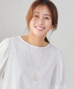 ANY リングネックレス ゴールド