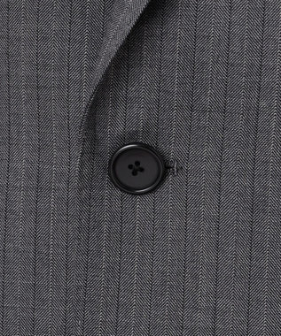 J.PRESS MEN 【ESSENTIAL CLOTHING】ラスティックストライプ スーツ ライトグレー系1