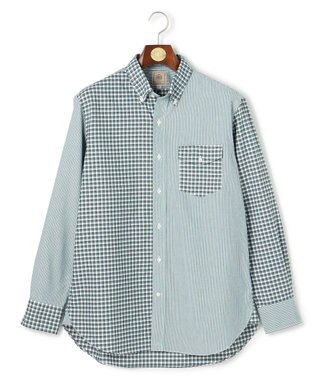 J.PRESS MEN ガーメントダイオックスフォード シャツ / B.D . ダークグリーン系7