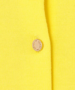 23区 【Oggi6月号掲載/洗える】プレミアムビオコットン カーディガン イエロー系