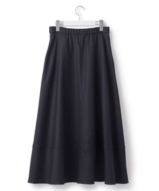 23区 【セットアップ対応】TWサキソニー フレア スカート ネイビー系