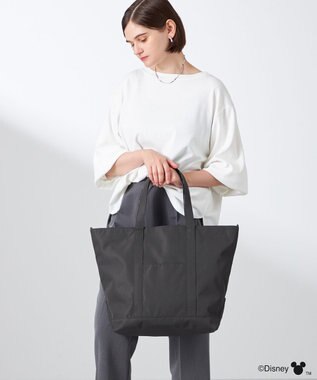 Y'SACCS 【Disney Collection】シルエットプリント2WAYトートバッグ グレー