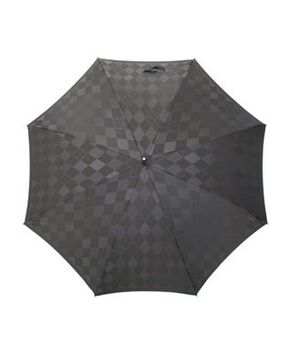 槇田商店 monotone アーガイル ブラック 長傘 クロ