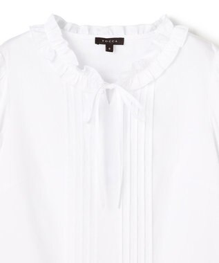TOCCA 【百田夏菜子さん着用】【消臭】FRILL SYMPHONY ブラウス ホワイト系