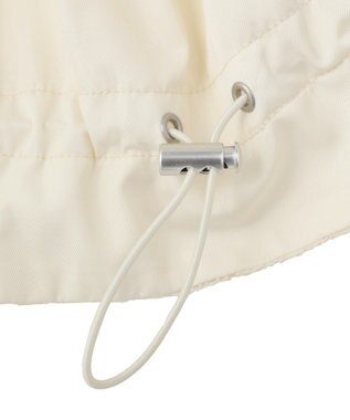 earth music&ecology 【WEB・一部店舗限定】レースリバーシブルブルゾン Ivory