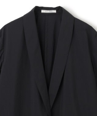 BEIGE， 【洗える/セットアップ対応】SPIGA / ショールカラーライトジャケット Black