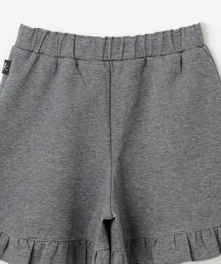 組曲 KIDS 【110-140㎝】カットショート パンツ チャコール系