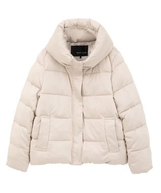 YECCA VECCA カチオンジャージーブルゾン Gray Beige