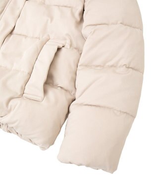 YECCA VECCA カチオンジャージーブルゾン Gray Beige