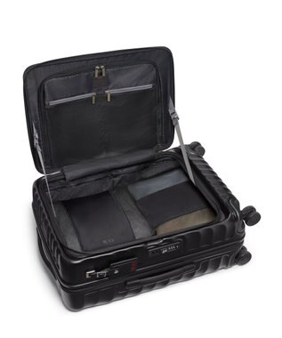 TUMI 19 DEGREE ミディアム・フロント・アクセス・エクスパンダブル・チェックイン ブラック テクスチャー