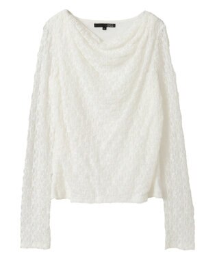 Green Parks ・ＳＵＧＡＲ　ＳＰＯＯＮ　ドレープレースプルオーバ Off White