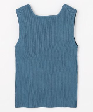 ANY ニットタンク ブルー