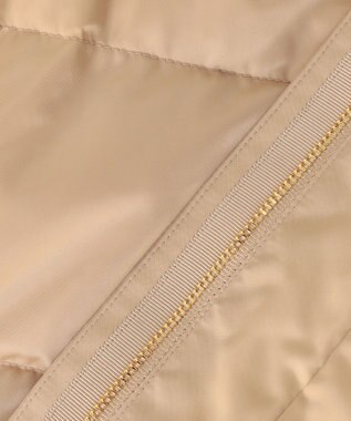 自由区 S 【撥水加工・洗える】ブライトダウンテントライン ダウンコート シャンパンベージュ