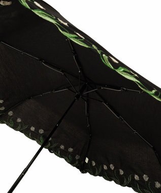 YECCA VECCA 【because】チューリップ刺繍ミニ Black