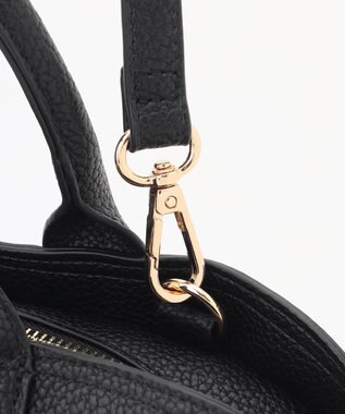 LA BAGAGERIE 【maison vert】 【軽量】リボンワイド２WAYショルダー ブラック