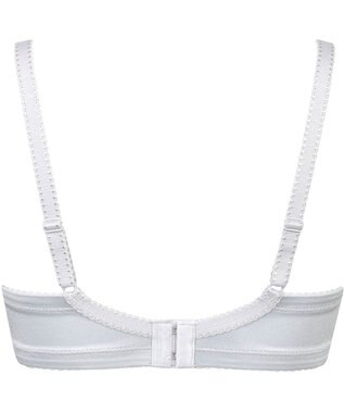 Wing ブラジャー コンパクトにバストメイク 高さをおさえる 【小さく見せるブラ】 Gカップまで対応 大きいサイズ ブラ KB6100 ウイング／ワコール グレー