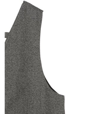 Green Parks ３ｗａｙで着られるツイード風ジャンスカ Gray