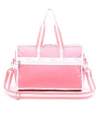 LeSportsac DELUXE MED WEEKENDER/スペクテイターピオニーピンク スペクテイターピオニーピンク