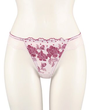 San-ai Resort（三愛水着楽園） エレガントコレクション  【2412】 Tバックショーツ ピンク