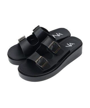 Green Parks ・ＬＥＮＡ　バックル付サンダル Black