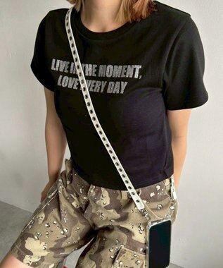 WEGO PUスタッズストラップ ホワイト