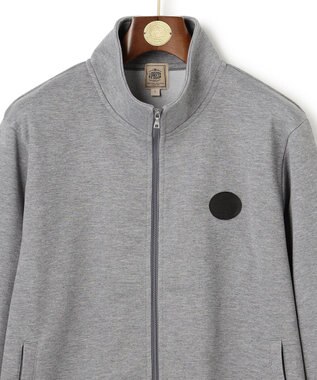 J.PRESS MEN オーバルワンポイント トラックジャケット グレー系