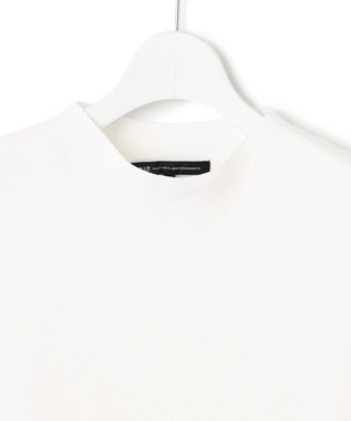 23区 L 【洗える/吊り干しOK】ヴィスコースストレッチ ノースリーブ ニット ホワイト系