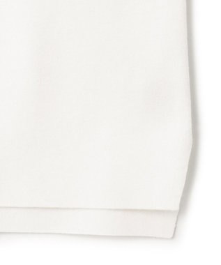 23区 L 【洗える/吊り干しOK】ヴィスコースストレッチ ノースリーブ ニット ホワイト系