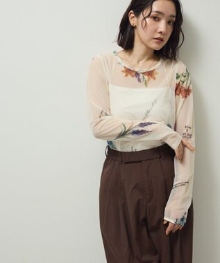 Green Parks ・ＳＵＧＡＲ　ＳＰＯＯＮ　フラワーｐｔシアーロンＴＥＥ