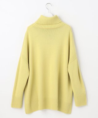 UNFILO 【洗える】マイニチカラー ニット ライトイエロー系