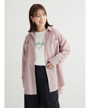 Green Parks オーバーサイズロゴチュニック Off White