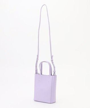 Y'SACCS Y’SACCS×SHIHO　SQUITTY (スクイッティ)レザーミニショルダーバッグ ラベンダー