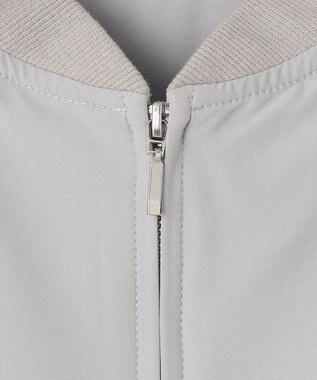 Feroux バックギャザー ブルゾン ライトグレー系