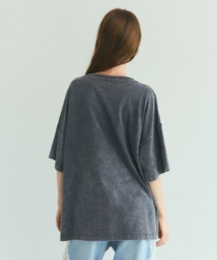 GRACE CONTINENTAL ピグメントTシャツ チャコール