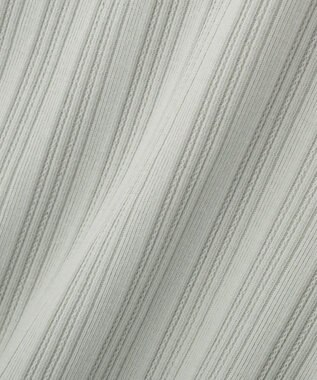 earth music&ecology ランダムチェーンリブバックレースプルオーバー Light Green