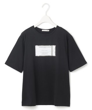 ICB 【新色追加・接触冷感・UVケア・洗える】 ロゴTEE ブラック系