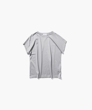 ATON SUVIN 60/2 | キャップスリーブTシャツ WARM WHITE