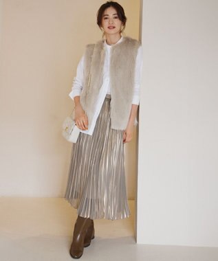 23区 【Oggi10月号掲載】キルティング ショルダーバッグ ベージュ系