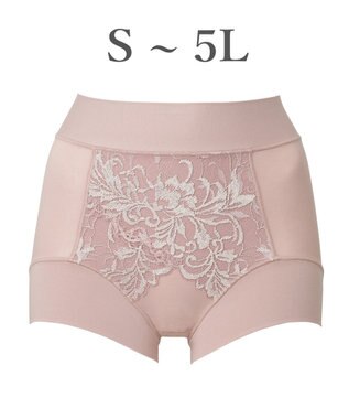 BRADELIS New York 【BRADELIS NewYork peace】綿混フィットレースショーツ24 ブラデリス 補正下着 ハイウエスト 深め