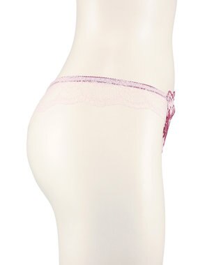 San-ai Resort（三愛水着楽園） エレガントコレクション  【2412】 Tバックショーツ ピンク