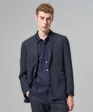 JOSEPH HOMME 【セットアップ対応 】レノウィーヴストレッチ ジャケット ネイビー系